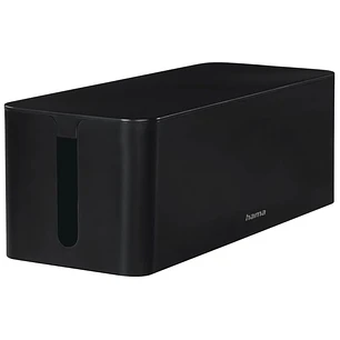 Hama Maxi Caja para Regletas y Cables - Facil Organizacion y Limpieza - Proteccion Infantil y de Mascotas - Diametro Maximo del Cable 15mm - 40.6x15.6