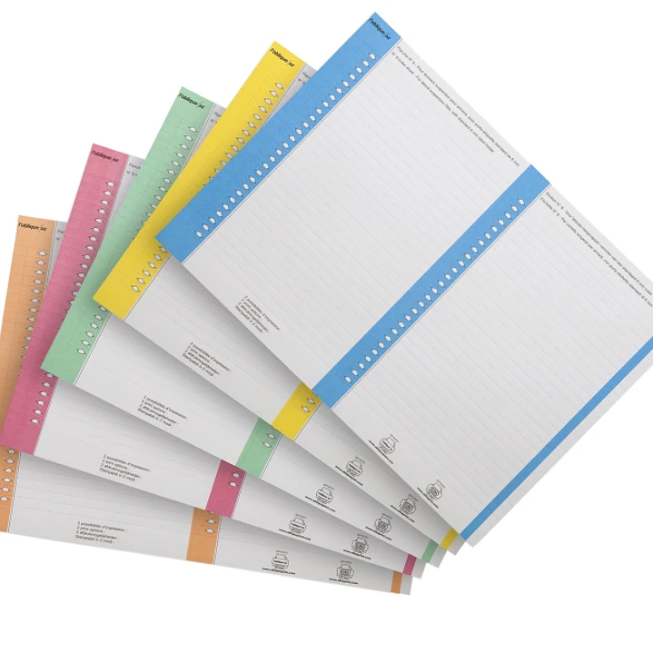 Elba Bristol Pack de 10 Hojas A5 por 27 Etiquetas para Visores Laterales Carpeta Colgante Nº 8 14.4x06mm - Resistente Material Bristol - Tamaño Adecua 1