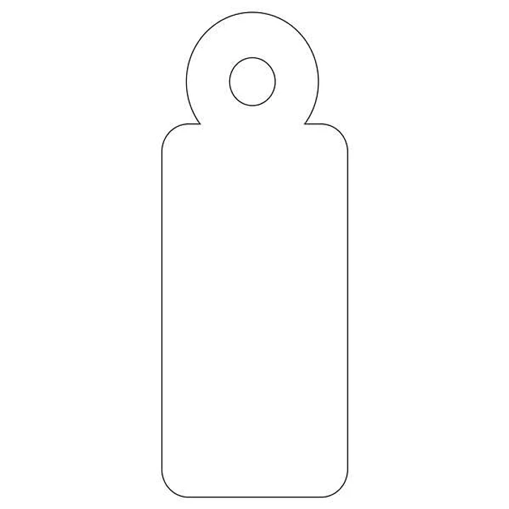 Apli Etiquetas Colgantes Blancas 13 x 34mm 1.000 U. 1