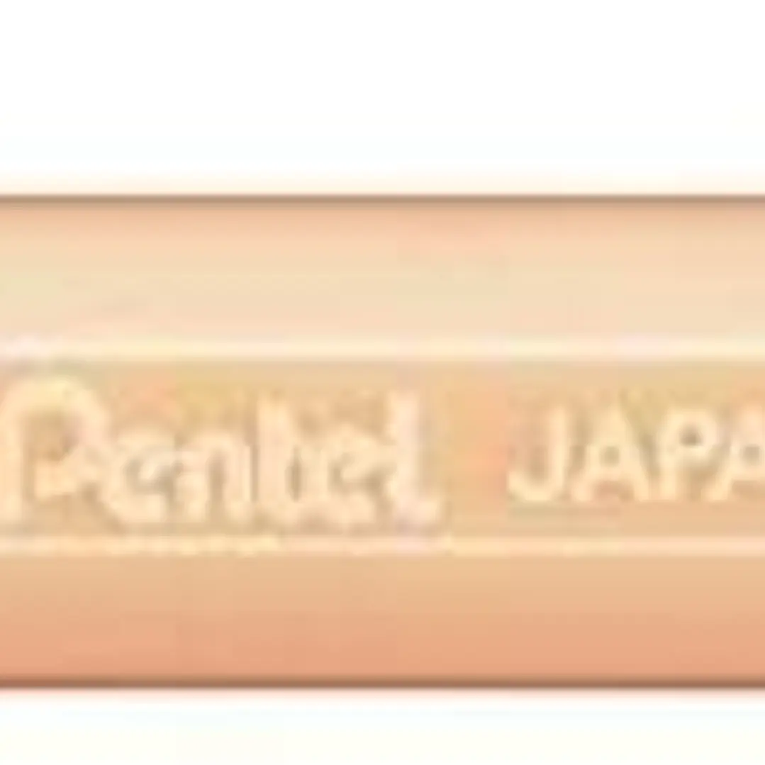 Pentel Hybrid Milky Boligrafo de Bola - Punta Fina 0.8mm - Trazo 0.4mm - Tinta de Gel Opaca - Color Naranja Pastel 1