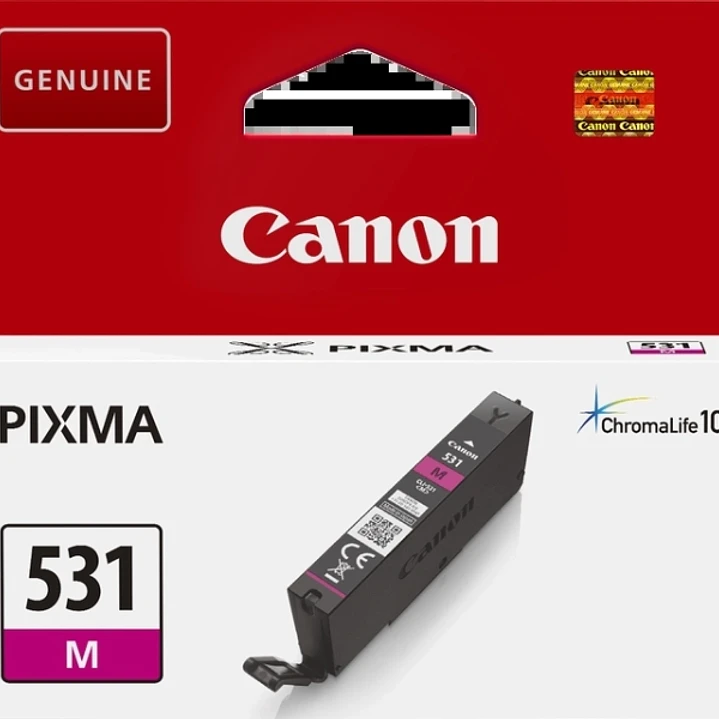 Canon CLI531 Magenta Cartucho de Tinta Original - 6120C001/CLI531M 1