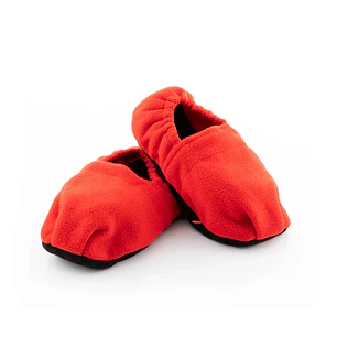 Innovagoods Zapatillas de Casa Calentables en Microondas - Facil Limpieza - Sacos con Perlas de Arcilla - Poliester - Unisex - Talla Unica - Calor has