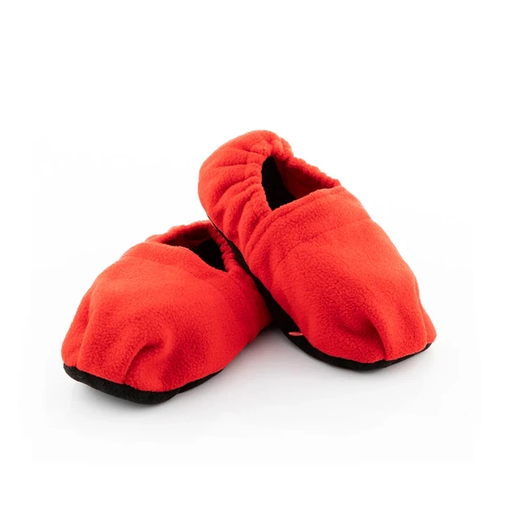 Innovagoods Zapatillas de Casa Calentables en Microondas - Facil Limpieza - Sacos con Perlas de Arcilla - Poliester - Unisex - Talla Unica - Calor has 1