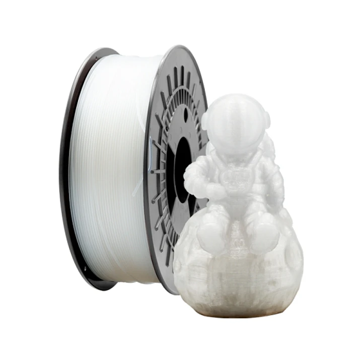 Filamento 3D PETG - Diametro 1.75mm - Bobina 1kg - Color Transparente 1