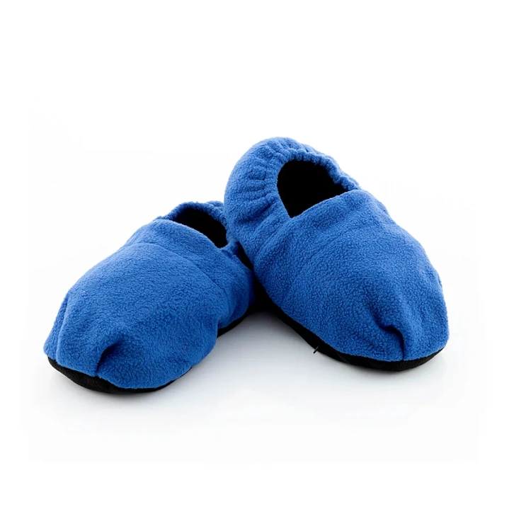 Innovagoods Zapatillas de Casa Calentables en Microondas - Facil Limpieza - Sacos con Perlas de Arcilla - Poliester - Unisex - Talla Unica - Calor has 1