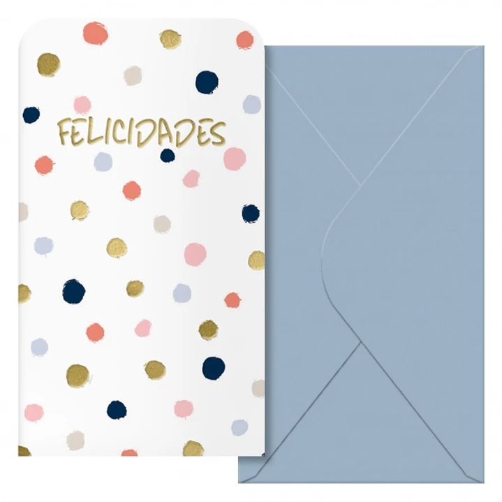 Dohe Copos Pack de 6 Tarjetas/Billeteros de Felicitacion con Sobre - Tamaño 9x16cm - Papel Offset - Impresas a todo Color 1