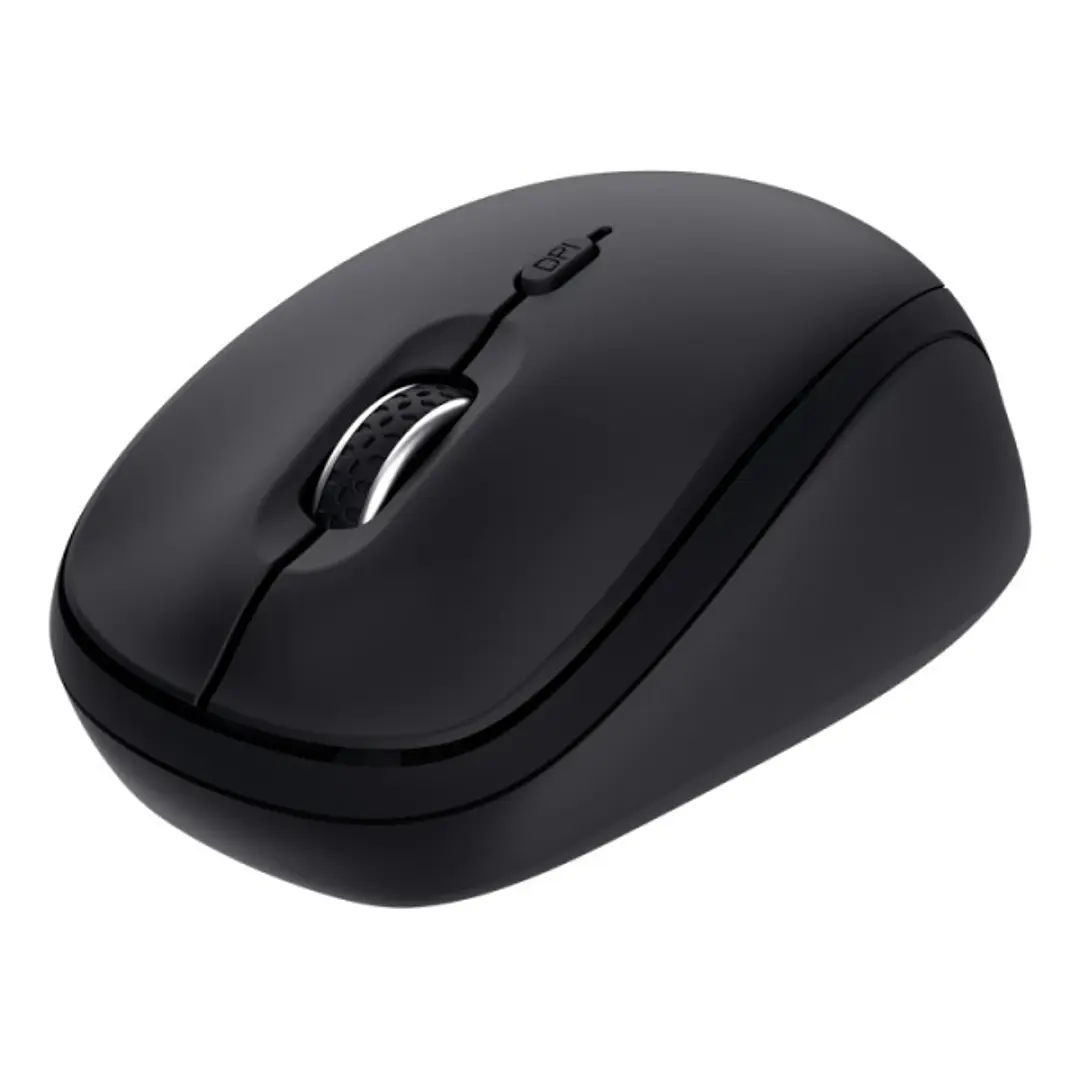 Trust Raton Inalambrico Bluetooth 1600dpi - 3 Botones - Uso Ambidiestro - 3 dispositivos - Color Negro 1