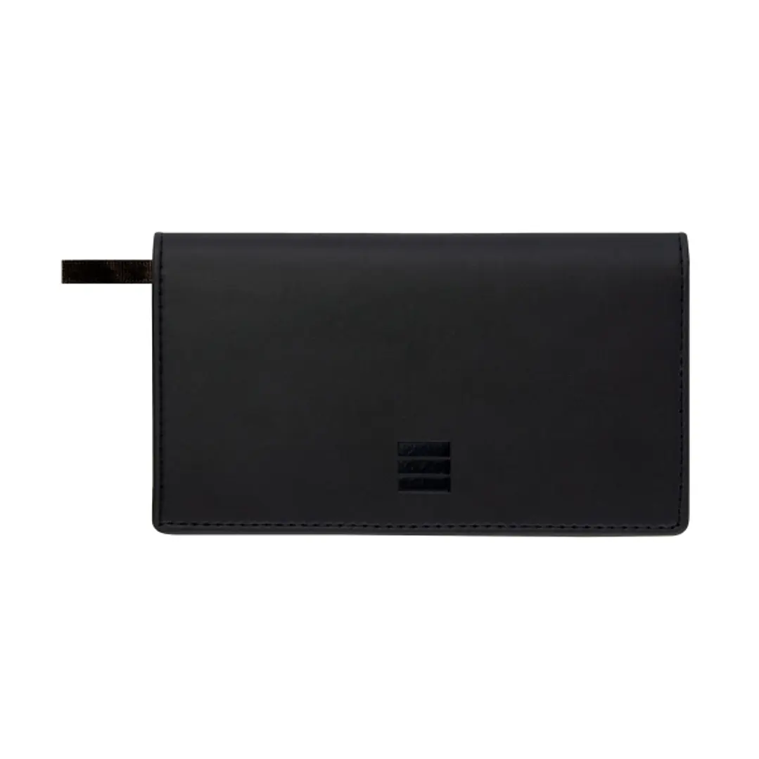 Finocam Ibis Agenda Plana en Catalan - Anual 2026 - Formato Pl1 - 130x6x6mm - Semana Vista en Vertical - Color Negro 1
