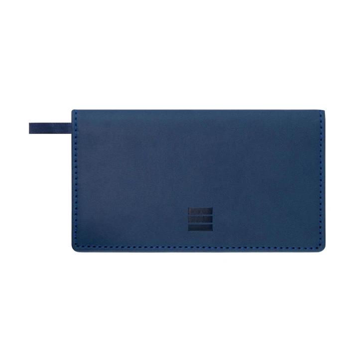 Finocam Ibis Agenda Plana en Catalan - Anual 2026 - Formato Pl1 - 130x6x6mm - Semana Vista en Vertical - Color Azul 1
