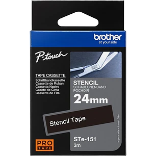 Brother STe151 Cinta de Identificacion Original - Ancho 24mm x 3 metros