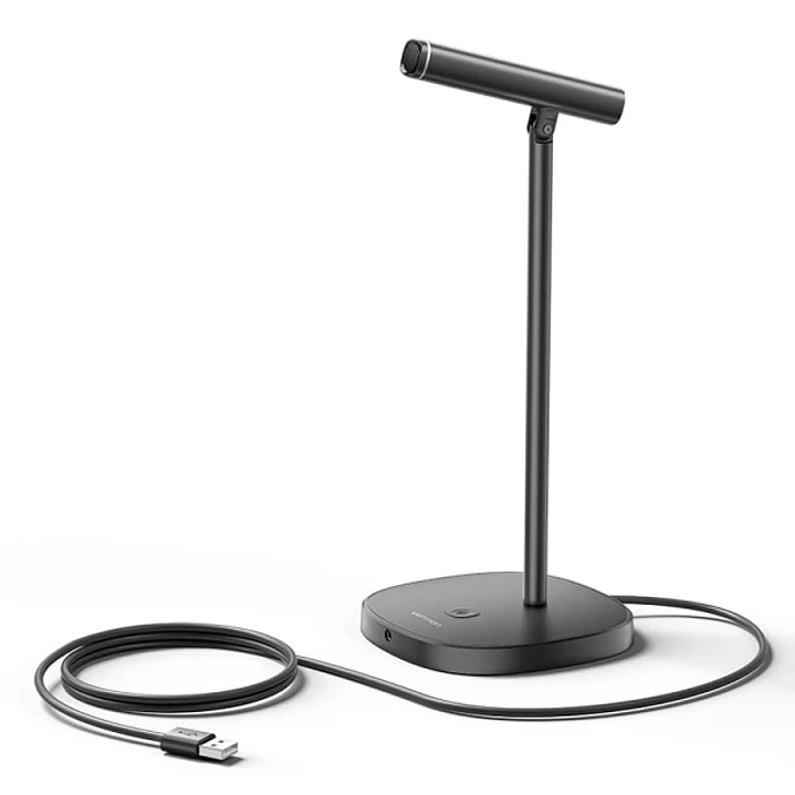 Vention Microfono de Escritorio - Cancelacion de Ruido - USB 2m - Color Negro 1