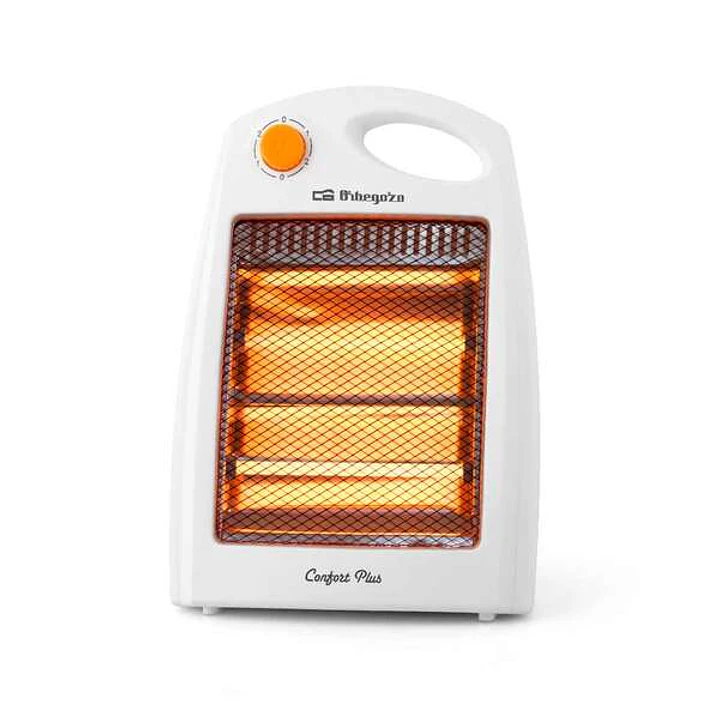 Orbegozo BP 5007 Estufa de Cuarzo Compacta - Calor Intenso y Uniforme por Radiacion - 2 Niveles de Potencia - Sistema de Seguridad Antivuelco 1