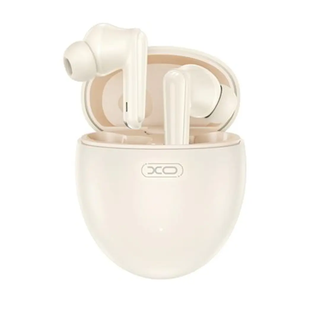 XO G26 Auriculares Bluetooth 5.3 - TWS - Cancelacion de Ruido ENC+ANC - Color Beige 1