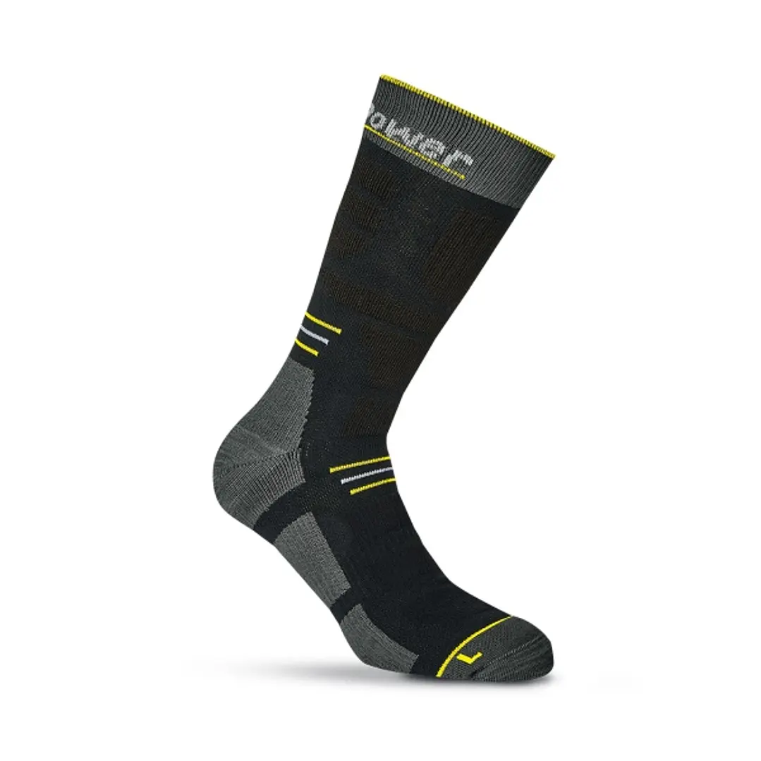 Upower Blow Calcetines de Trabajo Tecnicos - Talla S - Compresion Gradual, Termorregulacion, Soporte de Tobillos, Transpirabilidad Optima, Costuras Pl 1