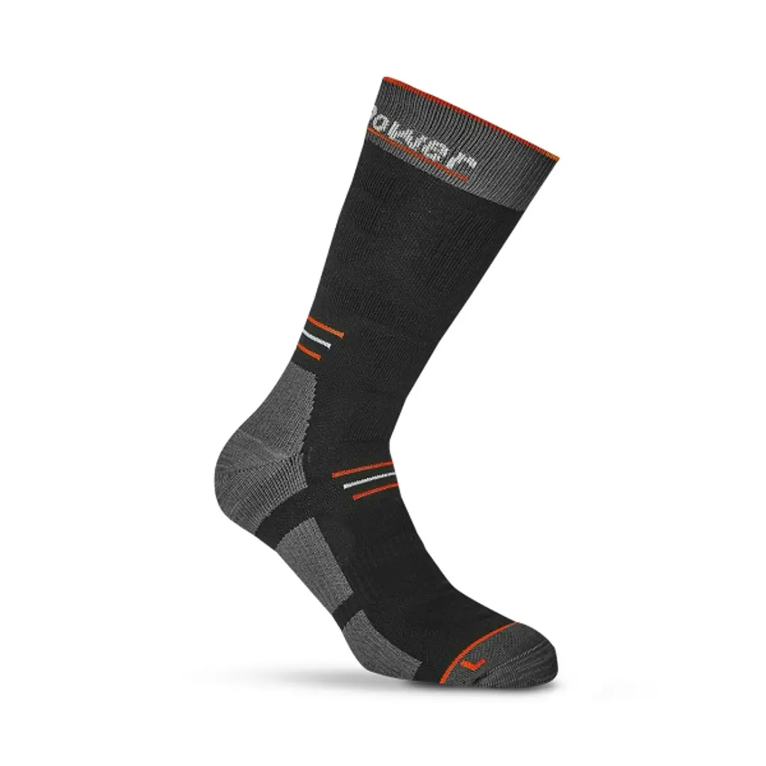 Upower Blow Calcetines de Trabajo Tecnicos - Talla S - Compresion Gradual, Termorregulacion, Soporte Tobillos, Ventilacion Optima, Costuras Planas, Du 1
