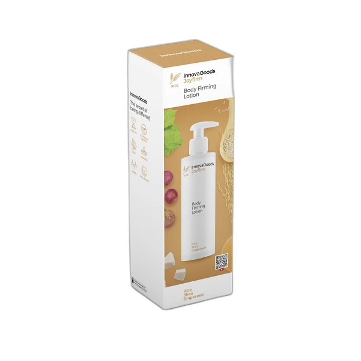 Innovagoods Joyfirm Locion Corporal Reafirmante de Arroz - Contenido 250ml - Vegano - Uso Diario - Dermatologicamente Probado - No Testado en Animales 1