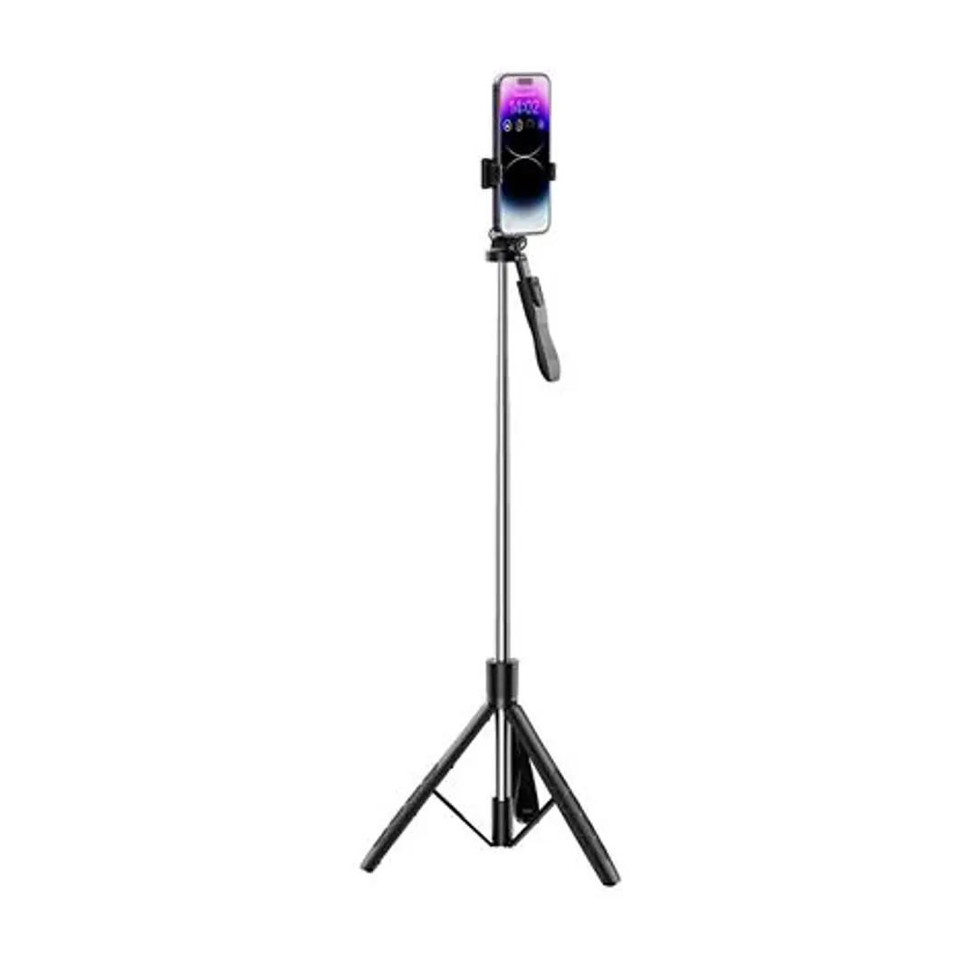 XO SS15 Tripode + Palo Selfie Bluetooth con Disparador - Altura Maxima hasta 180cm - Completamente Plegable 1