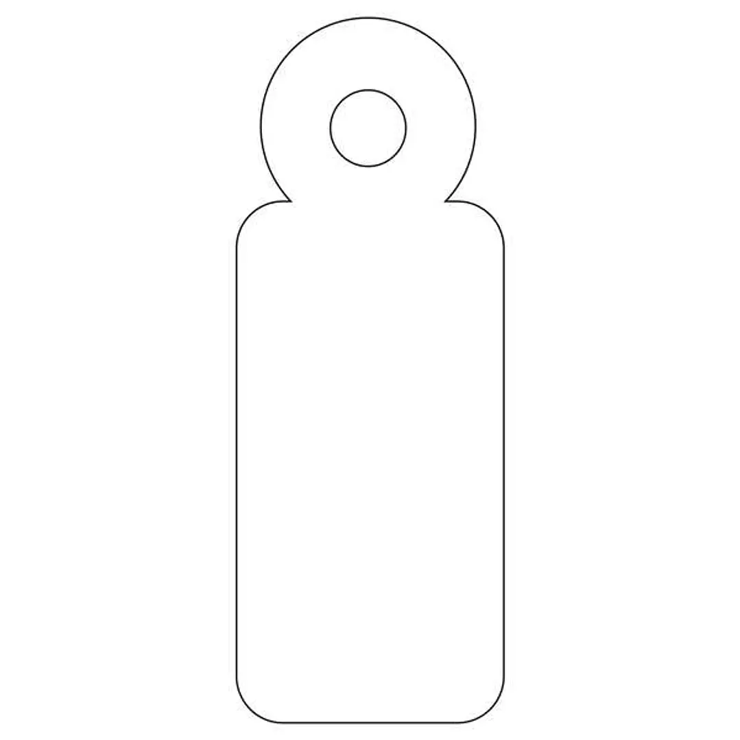 Apli Etiquetas Colgantes Blancas 11 x 29mm 1.000 U. 1