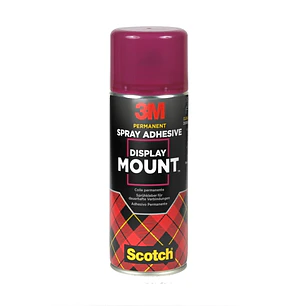 Scotch Display Mount Adhesivo en Spray 400ml - Union Permanente y Duradera - Color Transparente
