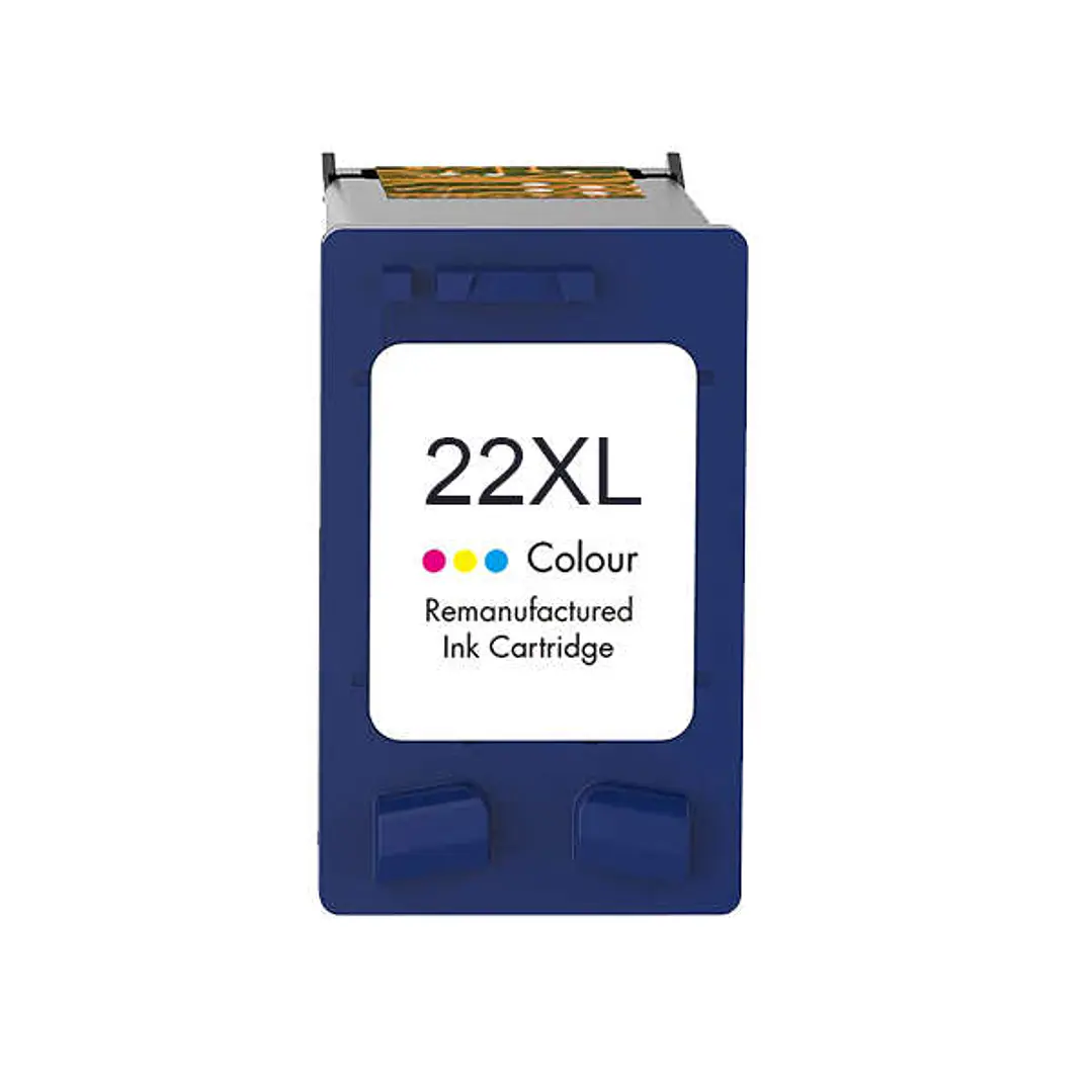 Remanufacturado HP 22XL Color Cartucho de Tinta - Reemplaza C9352AE/C9352CE 1