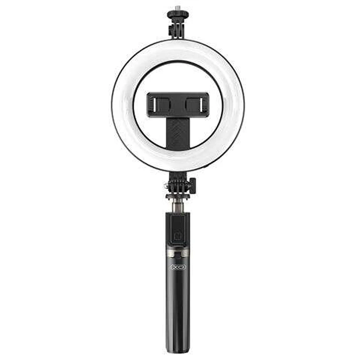 XO Tripode + Palo Selfie Bluetooth + Luz SS12 - Color Negro 1