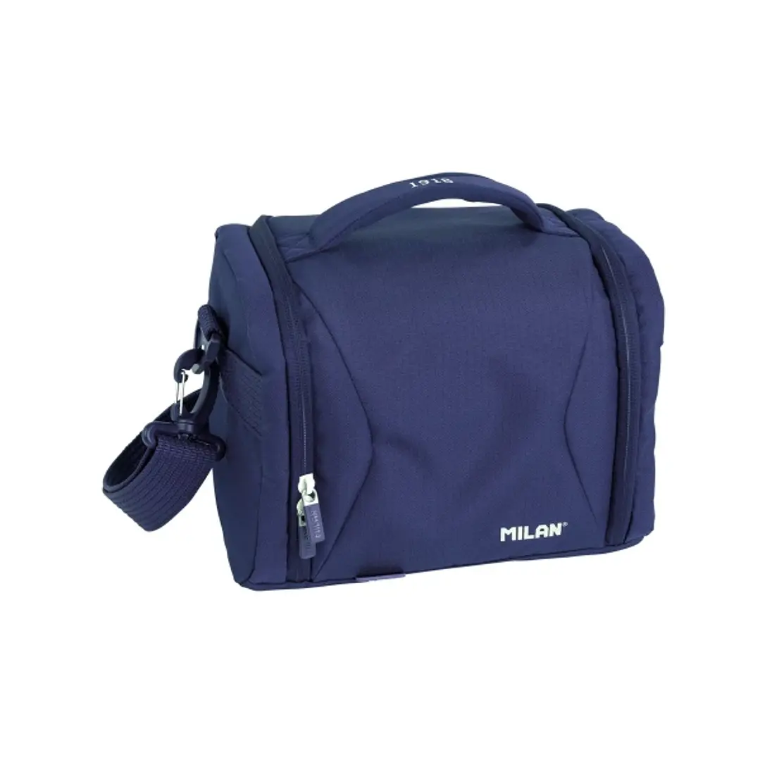 Milan Coleccion 430 Bolsa Isotermica Porta Alimentos 5L - Interior Aislante Termico - Apertura Total - Color Azul Marino 1