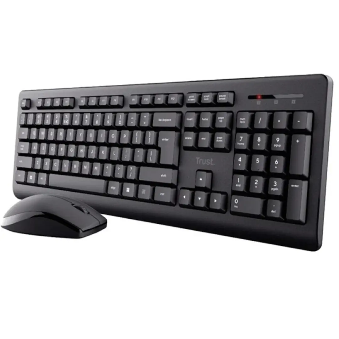 Trust Primo Pack de Teclado USB Inalambrico + Raton USB Inalambrico 3 Botones 1