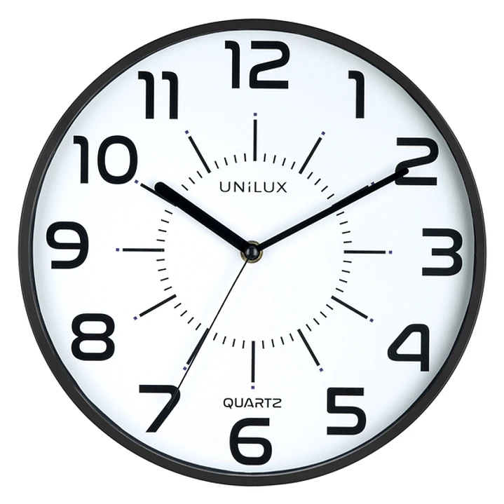 Unilux Reloj Pop - Diseño Moderno y Minimalista - Incluye Pilas - Color Negro 1