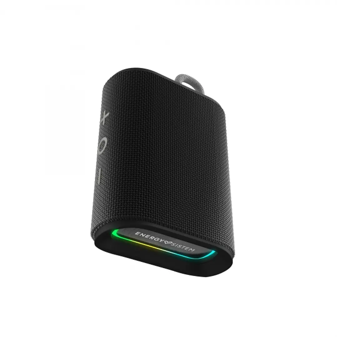 Energy Sistem StreetPlay Altavoz Bluetooth - Radio FM - IPX6 - 12h de Autonomia - Lector Micro SD - Luces LED - Manos Libres - Color Negro 1