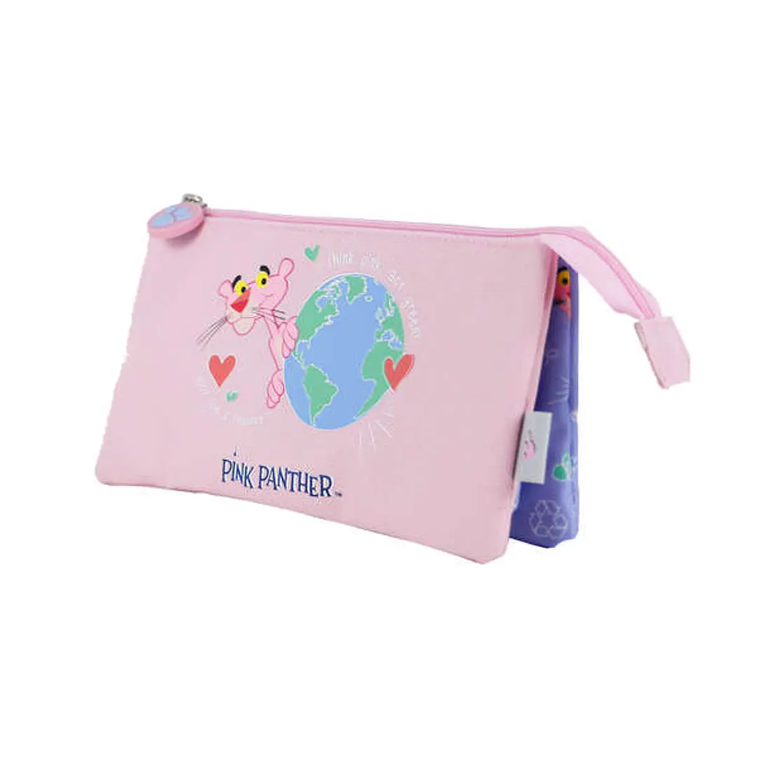 Dohe Portatodo Triple Compartimento - Fabricado en Poliester Flexible y Resistente - Cierre Doble de Cremalleras - Ideal para Guardar Multiples Utensi 1