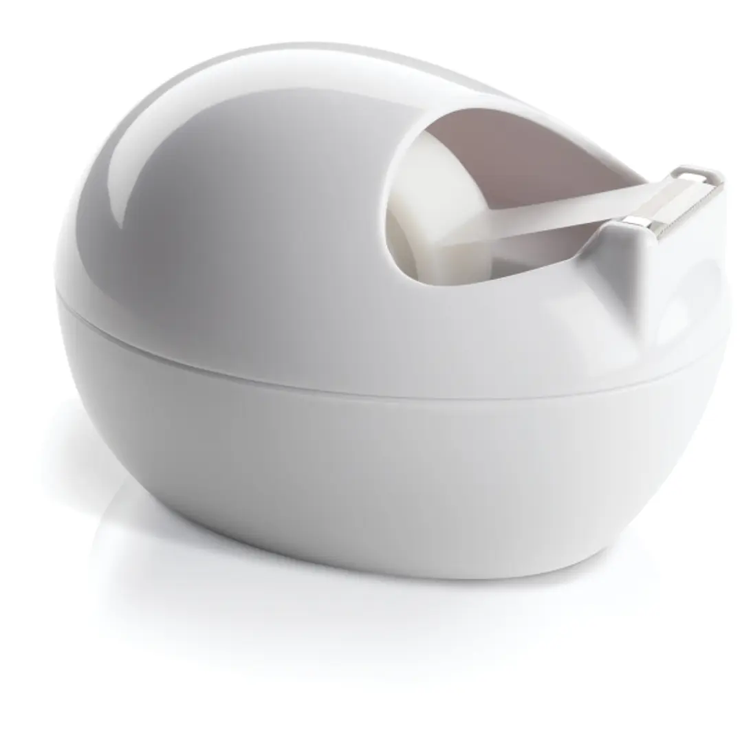 Scotch Dispensador de Cinta Adhesiva - Para Cintas de hasta 19mm x 7.5m - Incluye Cinta Adhesiva Invisible - Estilo Moderno - Color Blanco 1