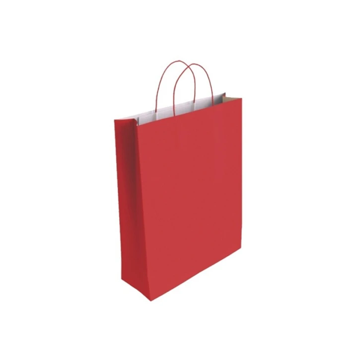 Bismark Bolsa de Papel Celulosa - Medidas 37x12x27cm - Color Rojo 1
