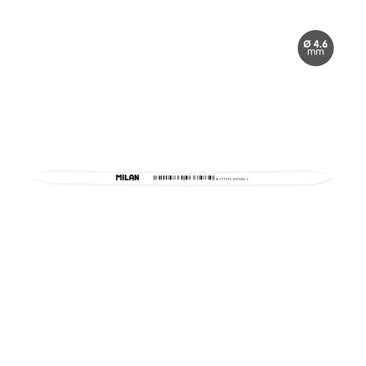 Milan Difuminos - Diametro de 4.6mm - Recomendado para Bellas Artes - Color Blanco 1