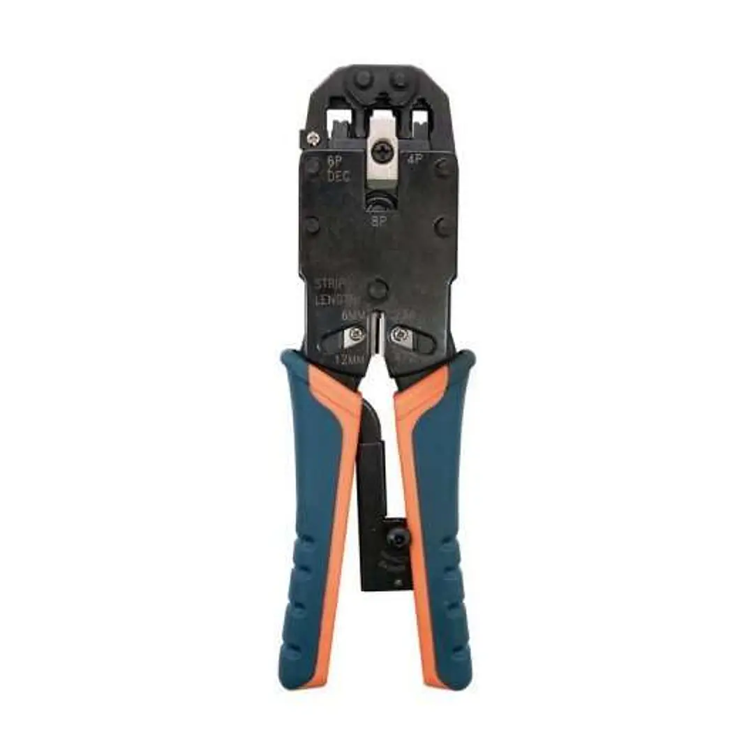 Nanocable Tenaza Crimpadora de Carraca para Conectores RJ45, RJ12, RJ11, RJ10 1