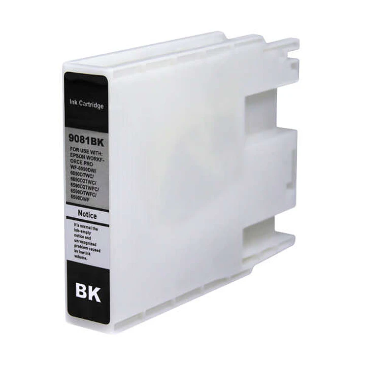 Epson T9081 Negro Cartucho de Tinta Pigmentada Generico - Reemplaza C13T908140 1