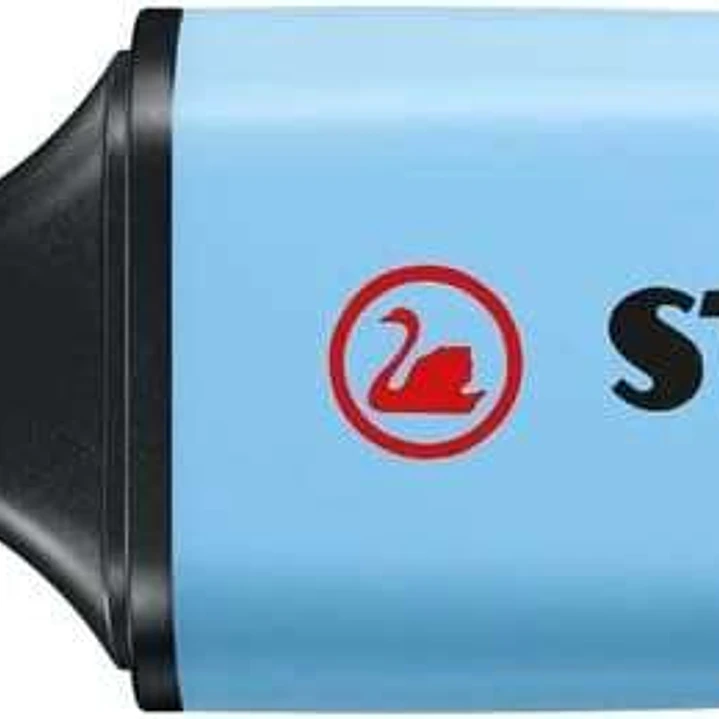 Stabilo Boss 70 Pastel Marcador Fluorescente - Trazo entre 2 y 5mm - Recargable - Tinta con Base de Agua - Color Azul Ventoso 1