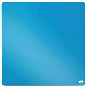 Nobo Tile Mini Pizarra Magnetica 360x360mm - Sin Marco - Borrado en Seco - Azul
