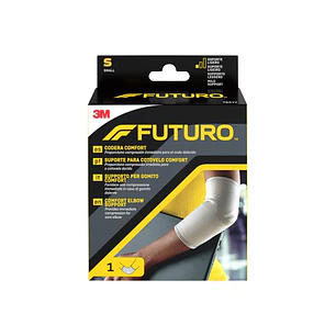 Futuro Comfort Codera - Talla S (22.9 - 25.4cm) - Transpirable - Elastico - Anatomico - Color Gris