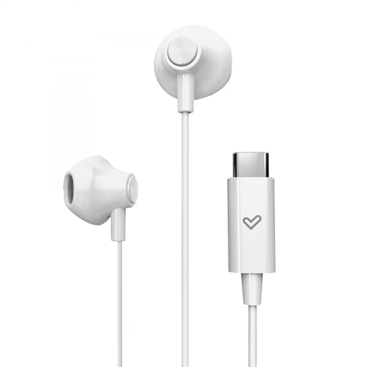 Energy Sistem EasyPods Auriculares - Sonido HD - Conexion Tipo C - Microfono Integrado - Control de Reproduccion - Ligeros y Comodos - Packaging Recic 1