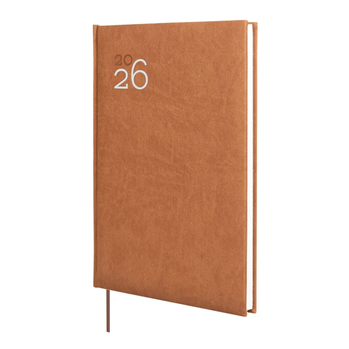 Finocam Dynamic Milano Agenda Profesional en Catalan - Anual 2026 - Tapa Dura Acolchada - Formato Y11 - 168x19x245mm - Semana Vista en Vertical - Colo 1