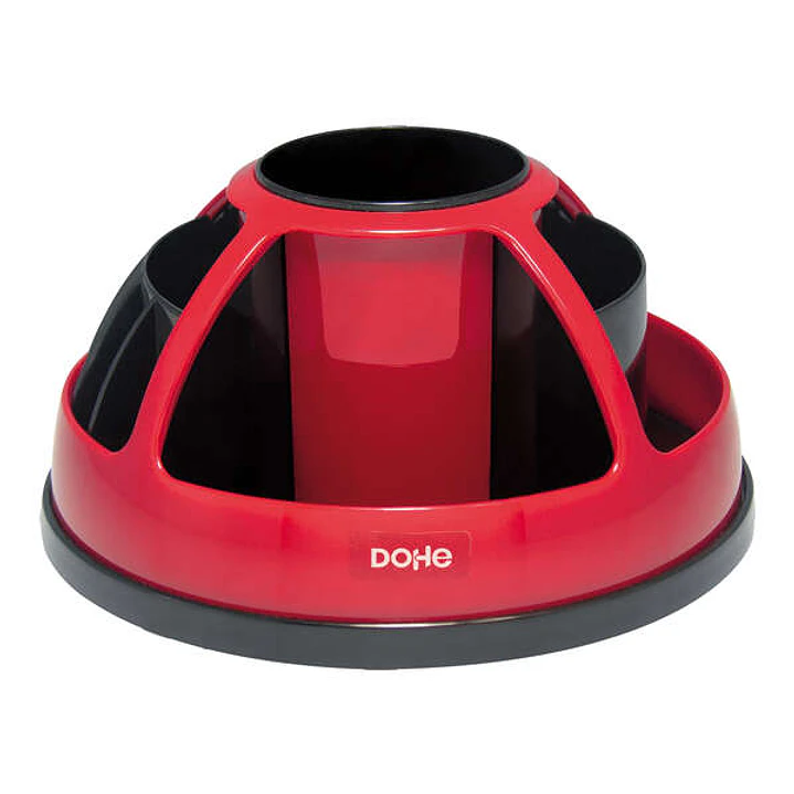 Dohe Organizador de Sobremesa Giratorio - Material de Maxima Calidad - Libre de Metales Pesados - Ideal para Ordenar Utensilios 1