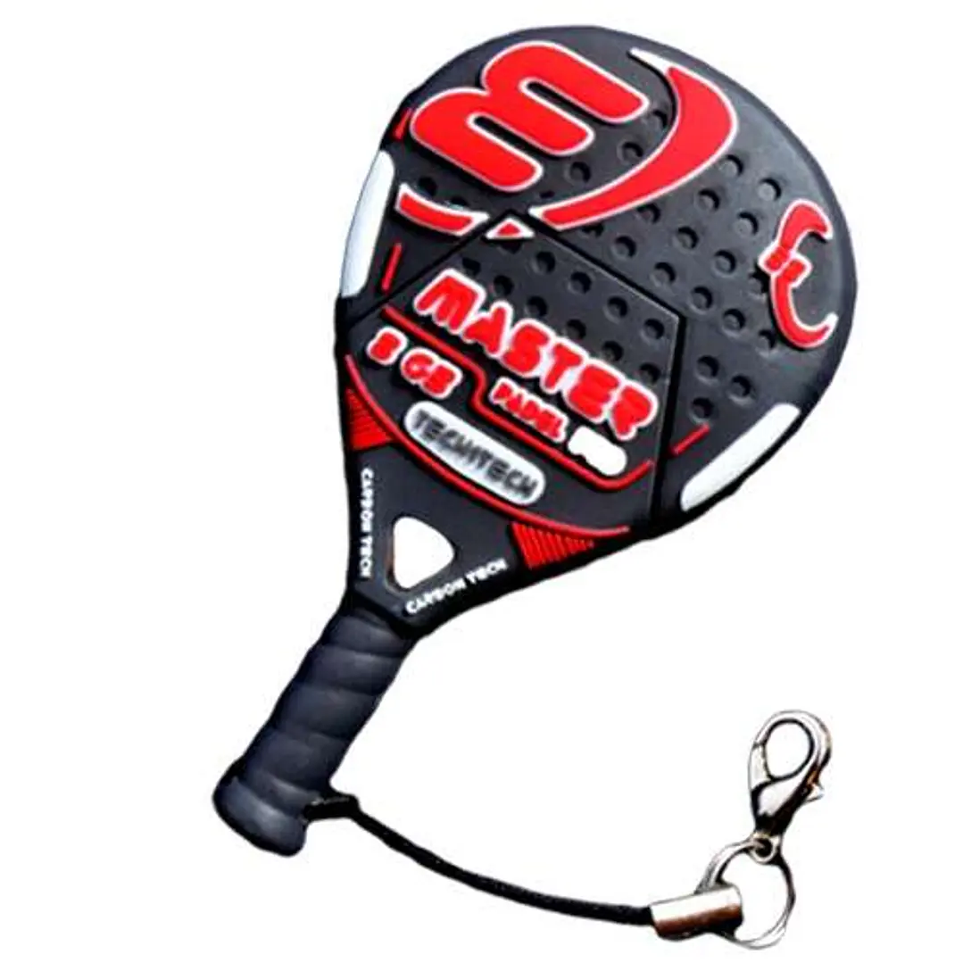 TechOneTech Raqueta Padel Roja Memoria USB 2.0 32GB (Pendrive) 1
