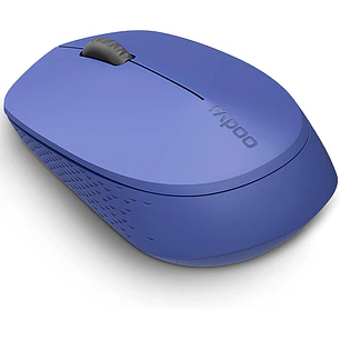 Rapoo M100 Silent Raton Inalambrico - Bluetooh y 2.4GHz - 1300 DPI - Autonomia 9 Meses - Color Azul