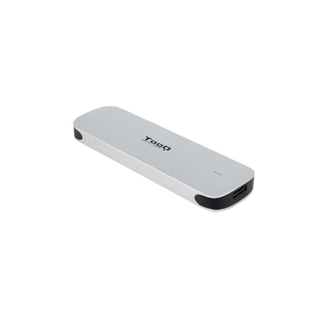Tooq Caja Externa M.2 CCS USB3.1 Gen1 Aluminio - Color Plata 1