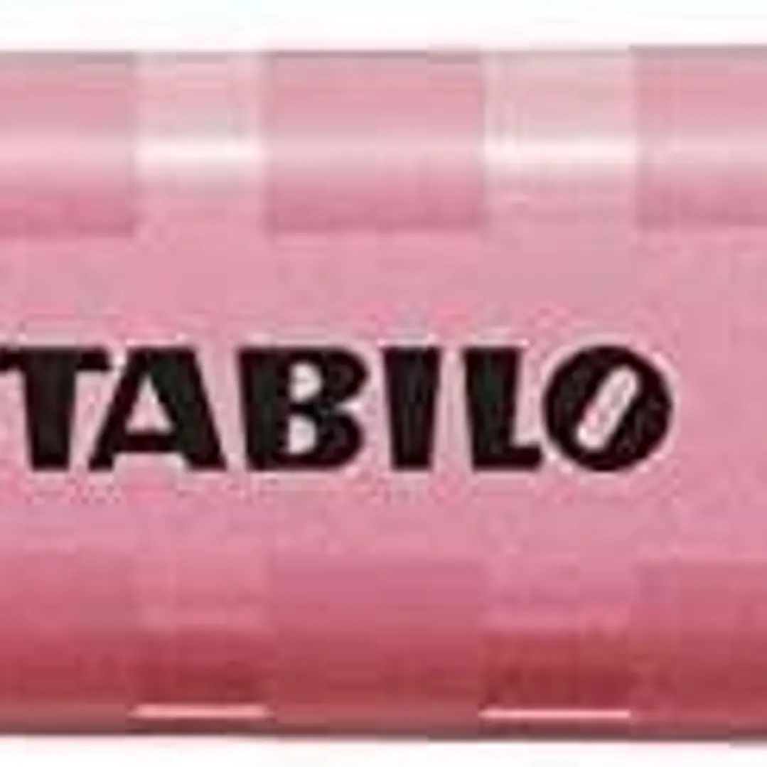 Stabilo Swing Cool Pastel Marcador Fluorescente - Cuerpo Plano - Punta Biselada - Trazo entre 1 y 4mm - Tinta con Base de Agua - Color Rosa Cerezo en  1