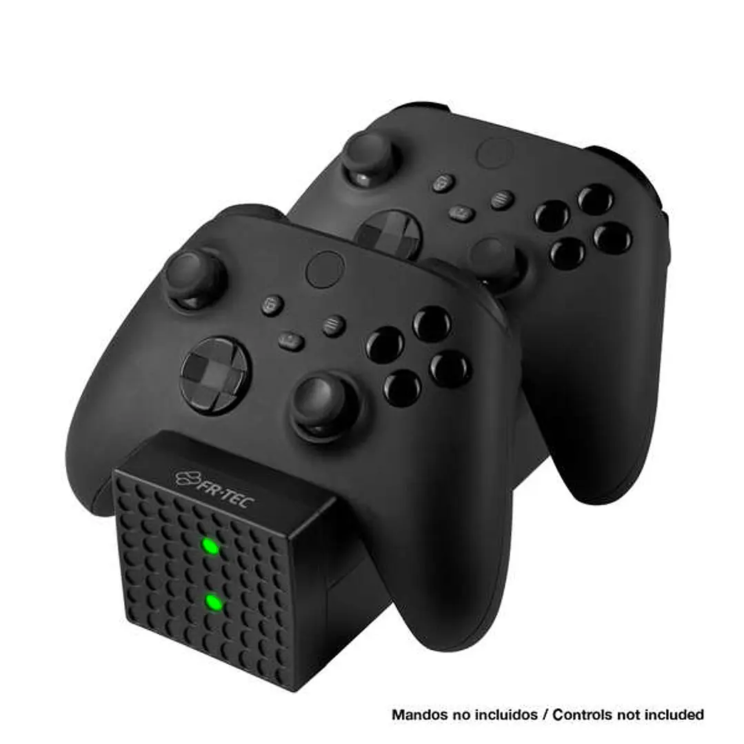 FR-TEC Estacion de Carga Dual Charging Station Compatible con Xbox Series X/S y Xbox One - Diseño Elegante - Funcionamiento Sencillo - Leds Indicadore 1