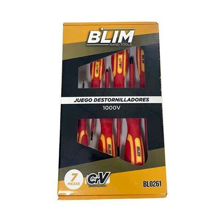 Blim Juego 7 Piezas Destornilladores - 1.000V 1