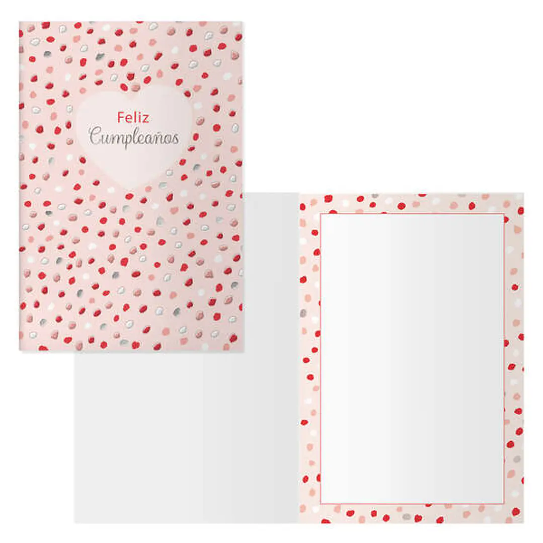 Dohe Pack de 6 Tarjetas de Felicitacion de Cumpleaños - 11.5x17cm - Impresion a Todo Color - Estampaciones con Pelicula de Color - Estampacion en Seco 1