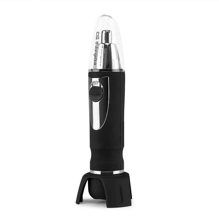 Orbegozo NO 3100 Cortapelos con Luz para Nariz y Orejas - sin Cables - Comodo y Facil de Usar - Carcasa Ergonomica - Base Incorporada - Incluye Cepill 1