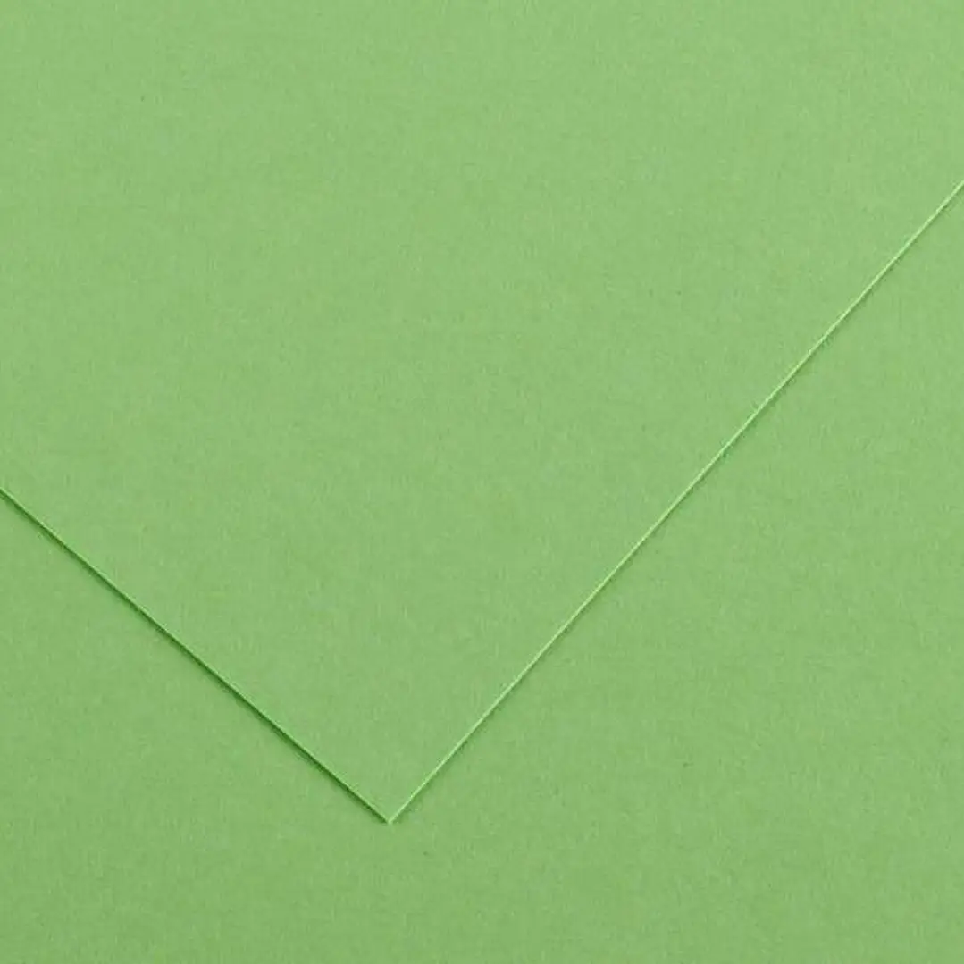 Canson Guarro Pack de 25 Cartulinas Iris de 185g - 50x65cm - Color Verde Manzana 1